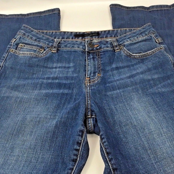 calvin klein curvy bootcut jeans